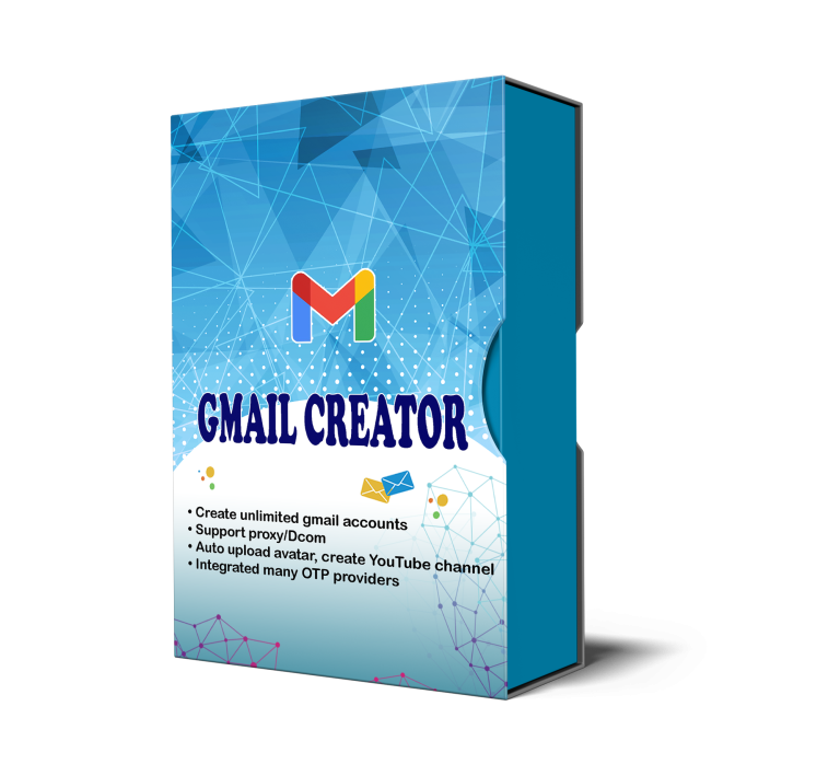 Bulk gmail Creator – generate gmail accounts in bulk – Gmail Registration tool